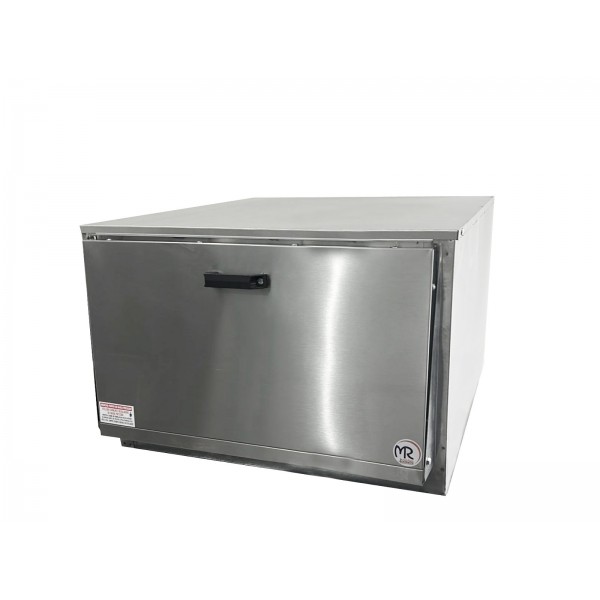 Forno Industrial Extra Grande Inox para embutir nos fogões de 4, 6 ou 8 bocas 40x40 / Baixa pressão / Tampo em Inox - MR Fogões