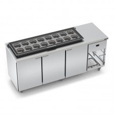 Balcão de Serviço Refrigerado Condimentador Plus 2,00 Mts - BSRCP 2000 REFRIMATE