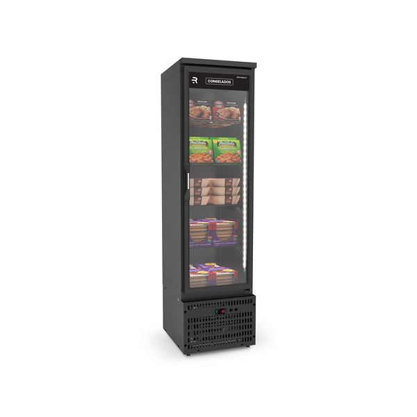 Auto Serviço Vanguard Congelados 1 Porta BLACK - ASVCG1PB REFRIMATE