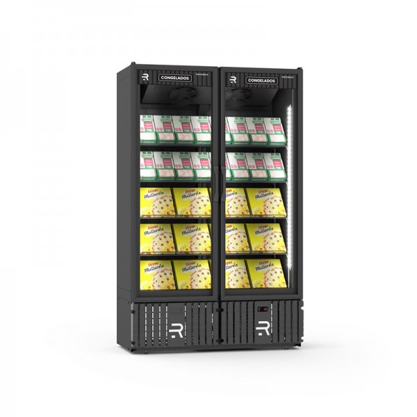 Visa Cooler Congelados 1300L BLACK - VCCO1300PVB REFRIMATE