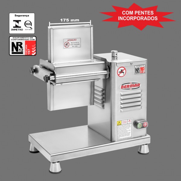 Amaciador e Preparador de Carnes em Aço Inox BM 34 NR PF 220V BERMAR