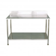 MESA INOX 201 DESMONTÁVEL ESCOVADA 1,50 MTS MD 150 - STEVAN METAL