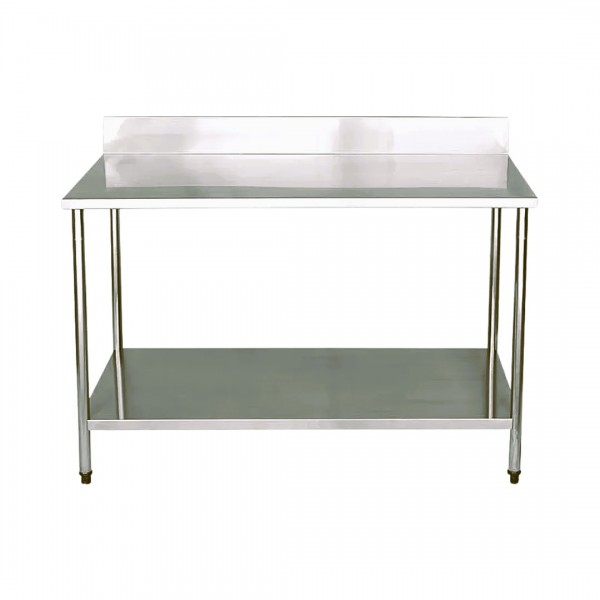 MESA INOX 201 DESMONTÁVEL ESCOVADA 1,50 MTS MD 150 - STEVAN METAL