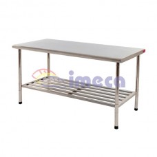 Mesa 1,20x0,70 Inox 430 multi uso desmontável - 5813 IMECA