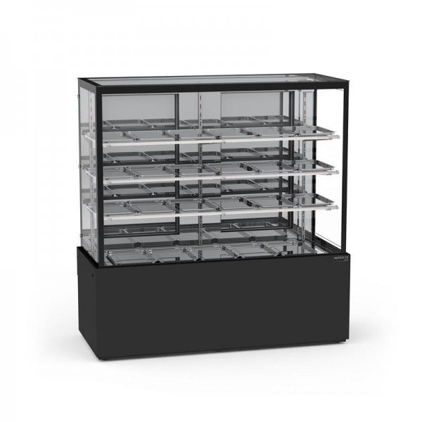 Vitrine Titanium Premium 3 Prateleiras Quente 1,45 Mts - VTPR3PQ 1450  REFRIMATE