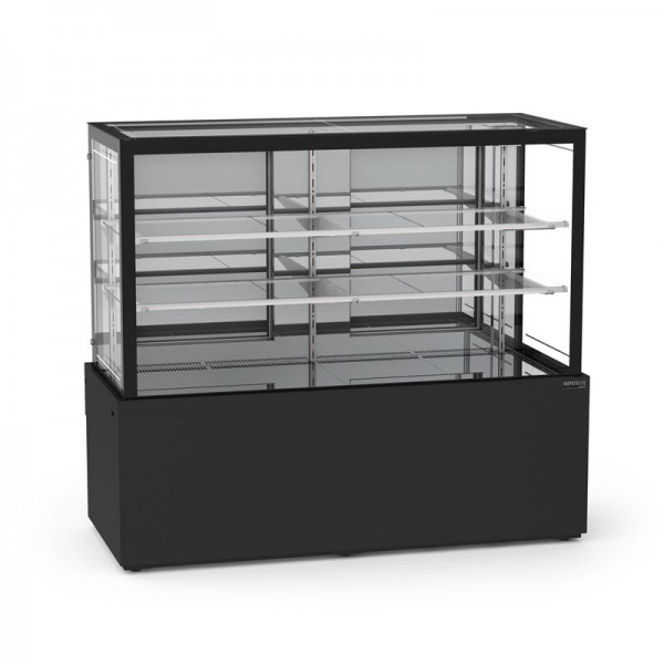 Vitrine Titanium Premium Refrigerada 2 Prateleiras 1,45 Mts - VTPR2PR 1450 REFRIMATE