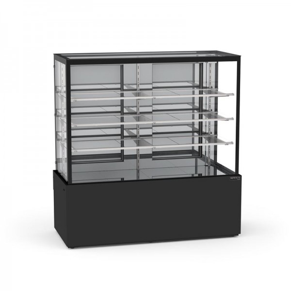 Vitrine Titanium Premium 3 Prateleiras Seca 1,45 Mts - VTPR3PS 1450 REFRIMATE