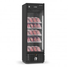 Visa Cooler Carnes 570L Porta de Vidro VCCA570PV BLACK